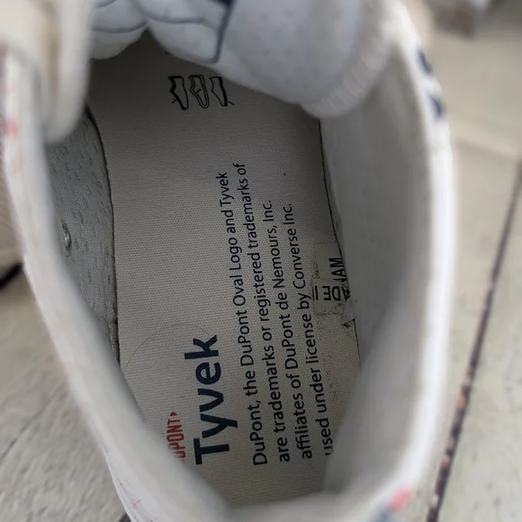 Converse Chuck 70 Hi DuPont Tyvek Limited Edition - White & Princess Blue - Picture 8 of 11